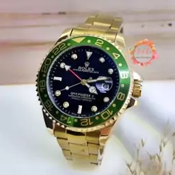 ساعت  مردانه رولکس زه چرخان ساب مارینر  gmt بالاترین کیفیت  قفل تاج دار  Rolex Submariner  gmt 