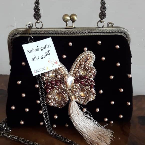کیف جواهر دوزی شده با دست. خرید مستقیم از تولید کننده 