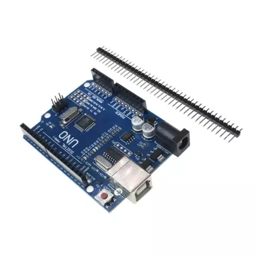 برد آردوینو اونو مدل smd - دارای مبدل ch340 بدون کابل - Arduino Uno smd ch340