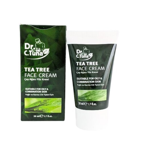 کرم آبرسان درخت چای سبز Tea Tree فارماسی Dr.C.Tuna حجم 50 میل