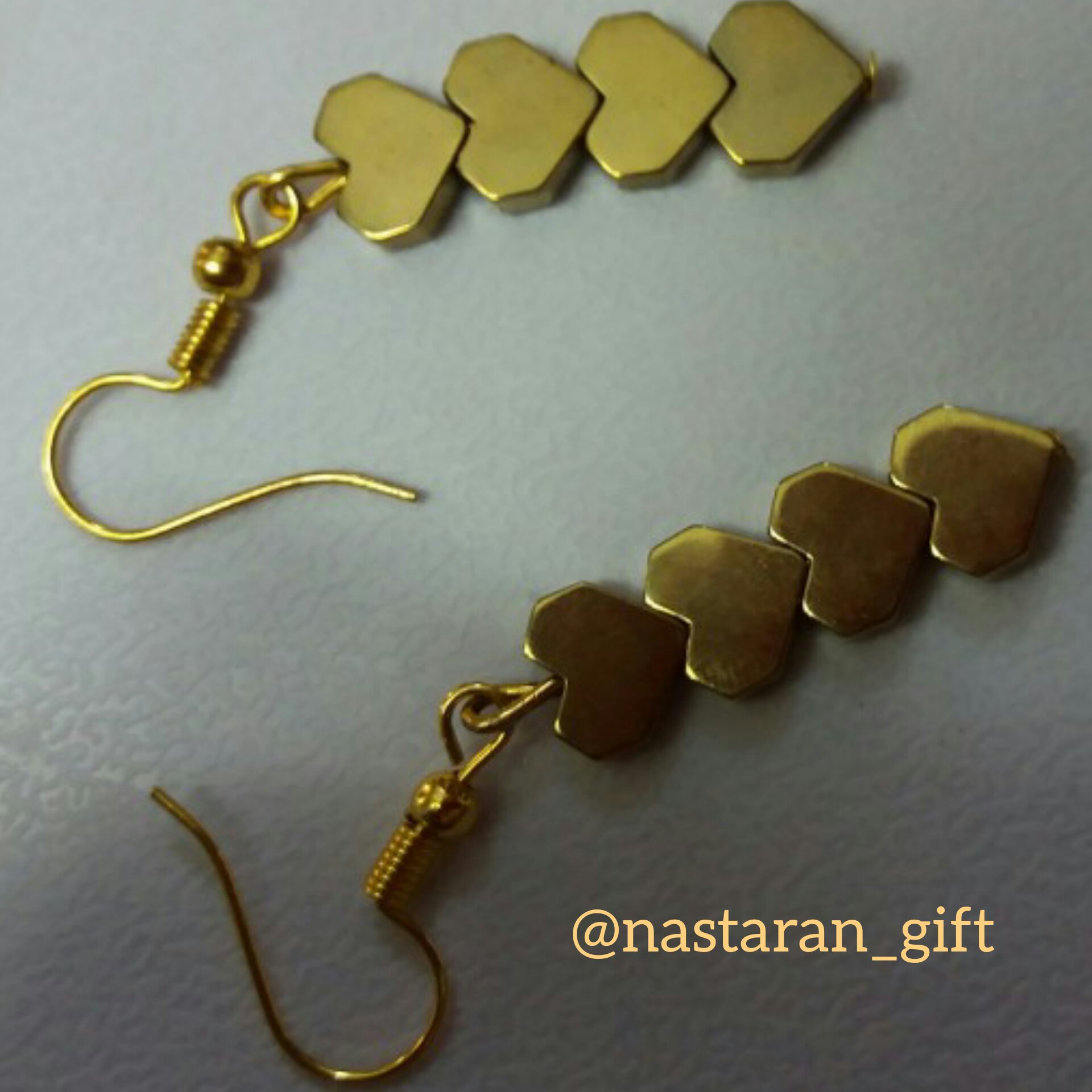 گوشواره حدید قلبی