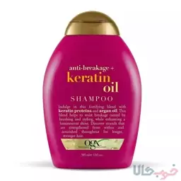 شامپو کراتین او جی ایکس Keratin Oil OGX ضد شکنندگی مو / خوب کلا 