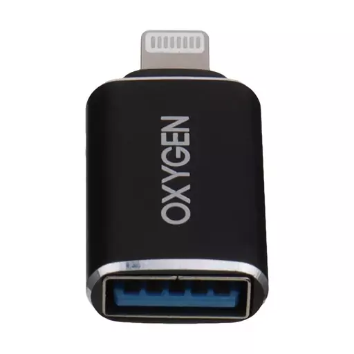 مبدل OTG لایتنینگ اکسیژن مدل OXYGEN Lightnin to USB R-1