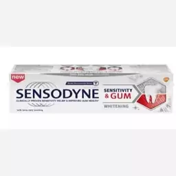 خمیر دندان سنسوداین SENSODYNE مدل WHITENING SENSITIVITY GUM