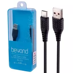 کابل کوتاه تایپ سی فست شارژ Beyond BA-323 2A 30c