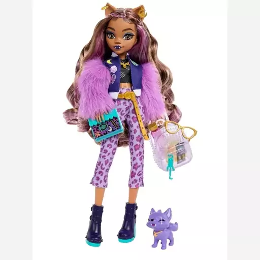 عروسک مانسترهای برند متل آمریکا ، موجود در ایرانMattel Monster High Clawdeen Wolf HPD55-HKY67