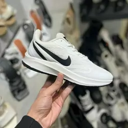 کتونی نایک زوم مشکی سفید لژدار زنانه دخترانه کفش ونس اسپرت اسپورت صیاز نایکی NIKE لژ دار شیک رانینگ ورزشی سبک راحت راحتی