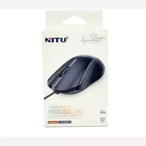 ماوس سیمی نیتو مدل NITU NWM01 MOUSE