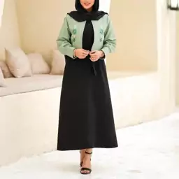 کت سارافون زنانه مازراتی جلو گلدوزی