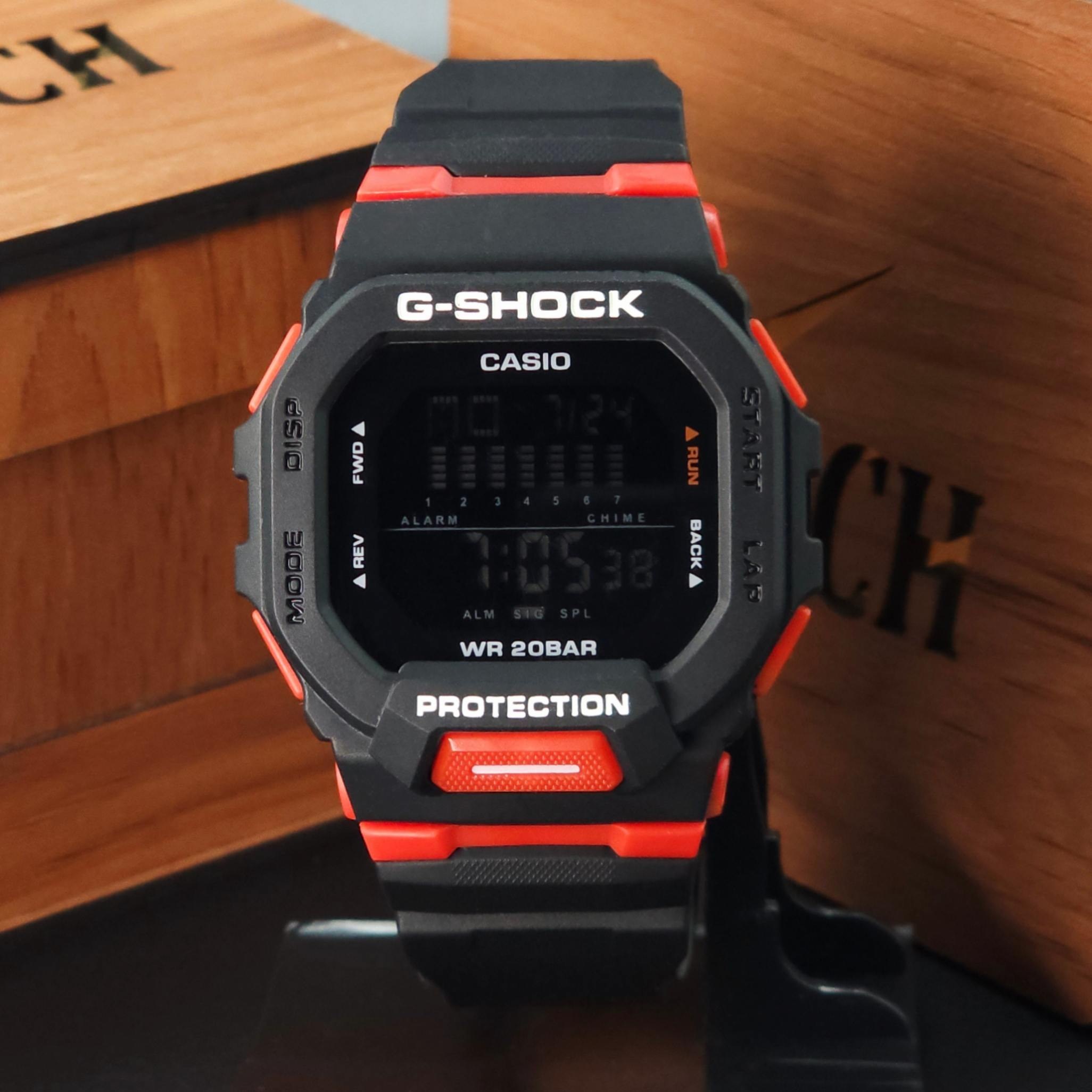  ساعت مچی مردانه جیشاک کاسیو G-Shock Casio GBD-200 ، ساعت مچی جی شاک کاسیو ( مشکی ) HSD-007 کد 1072