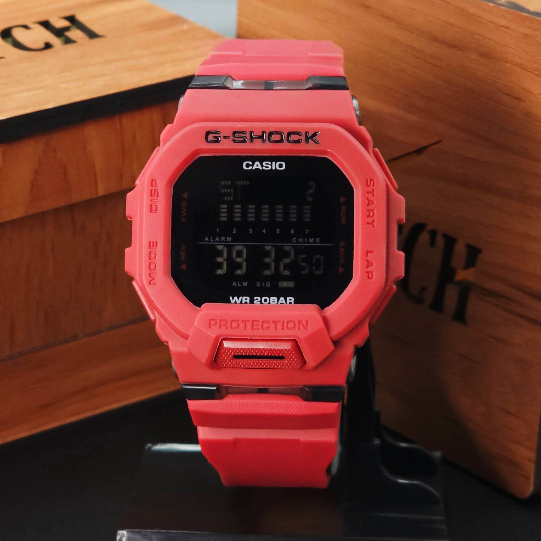  ساعت مچی مردانه جیشاک کاسیو G-Shock Casio GBD-200 ، ساعت مچی جی شاک کاسیو ( قرمز ) HSD-007 کد 1079