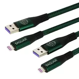 کابل شارژ جگوار آیفون USB به لایتنینگ با گارانتی