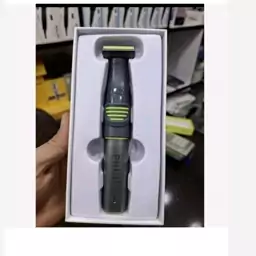 بادیگروم ژیلت برقی ONEBlade مارک فیلیپس کامل زیر دوشی.