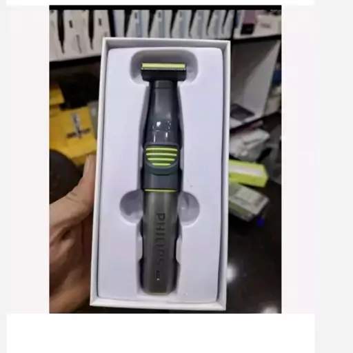 بادیگروم ژیلت برقی ONEBlade مارک فیلیپس کامل زیر دوشی .