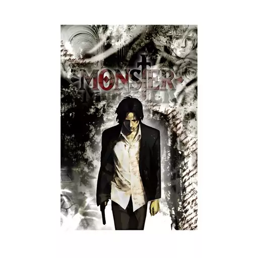 تابلو مدل انیمه کنزو تنما مانستر Kenzou Tenma Monster anime 03