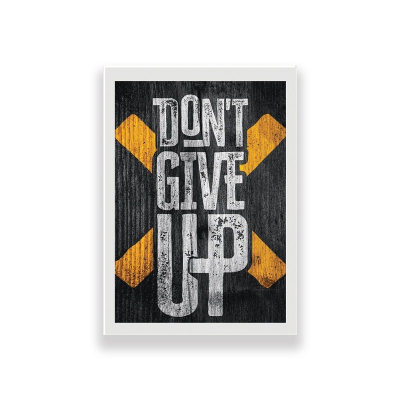 تابلو طرح انگیزشی dont give up