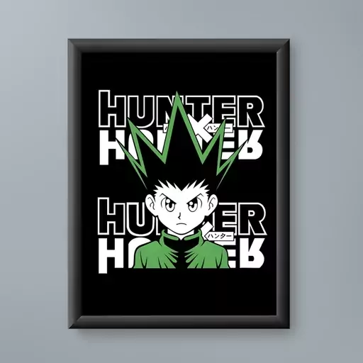 تابلو مدل انیمه گون فریکس هانتر ایکس هانتر gon freecss Hunter × Hunter anime 02