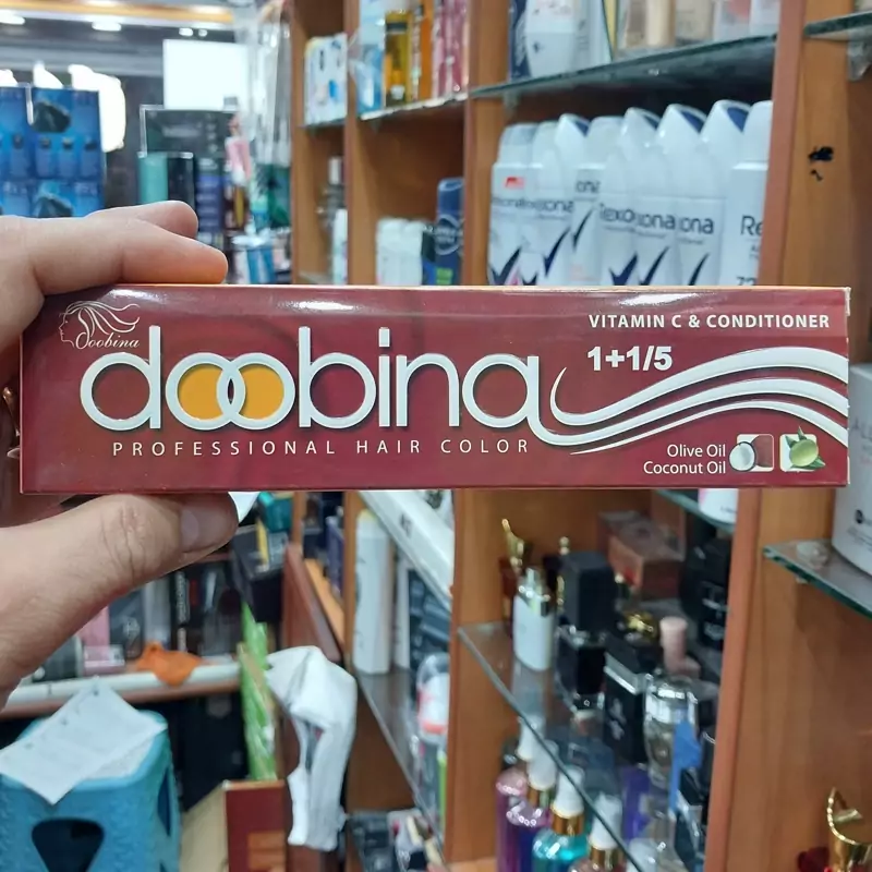 رنگ موی 100 میل دوبینا شماره C8بلوند دودی خیلی روشن 9.1