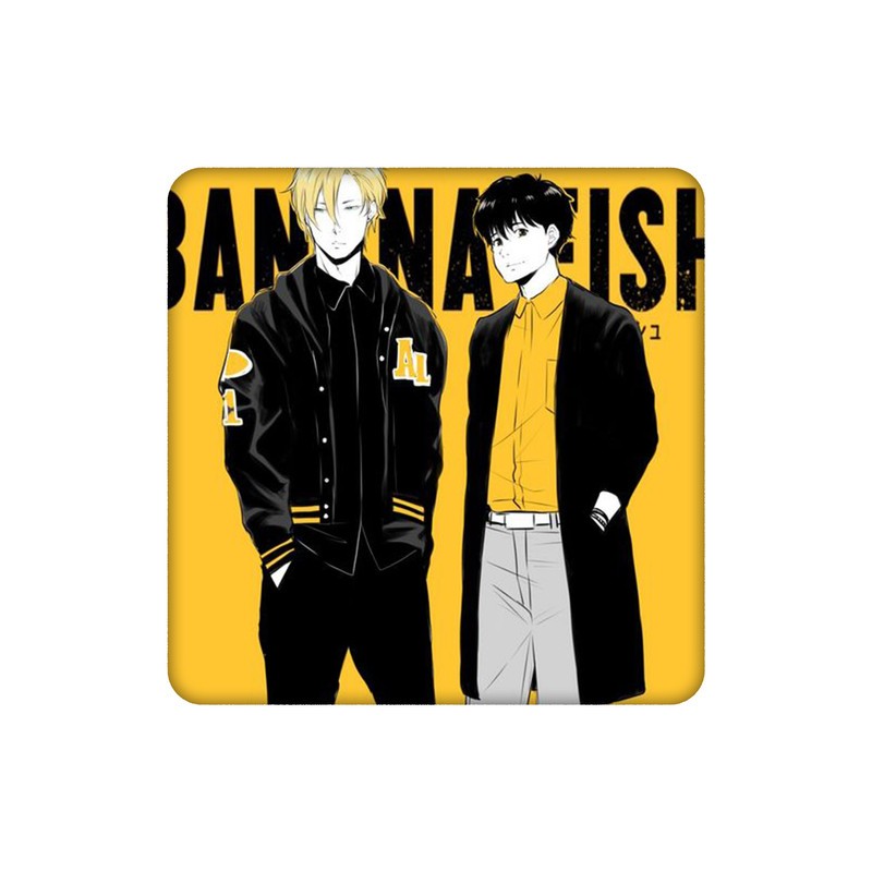 زیرلیوانی طرح Banana fish Ash and Eiji کد 7347527