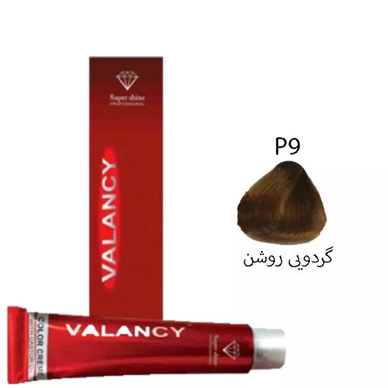 رنگ مو ولنسی P5 گندومی