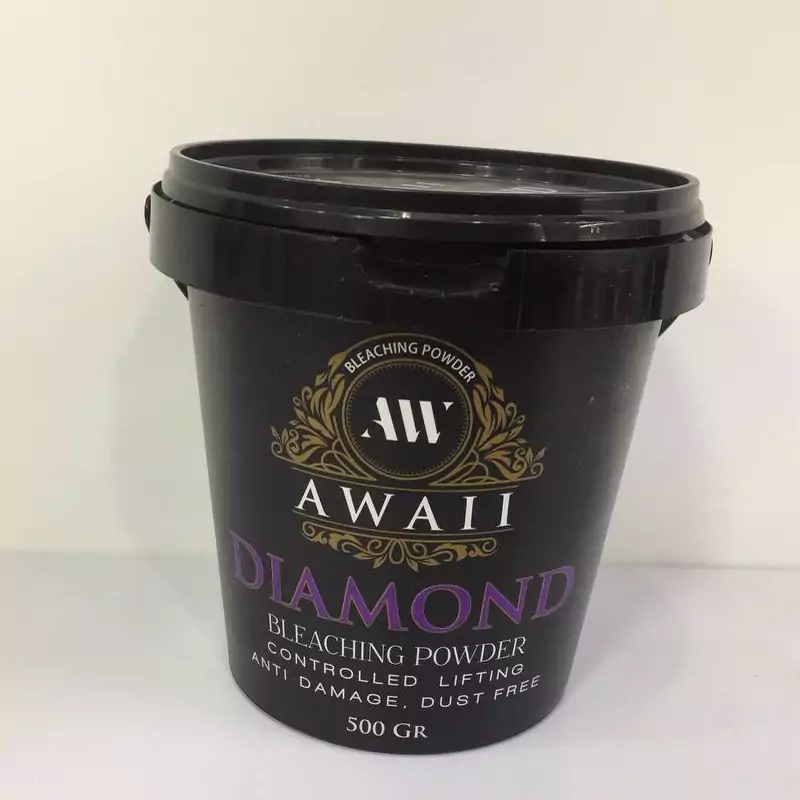 پودر دکلره بنفش DIAMOND آوایی AWAII هر پیمانه 25 الی 30 گرم (فروش به صورت پیمانه ای)