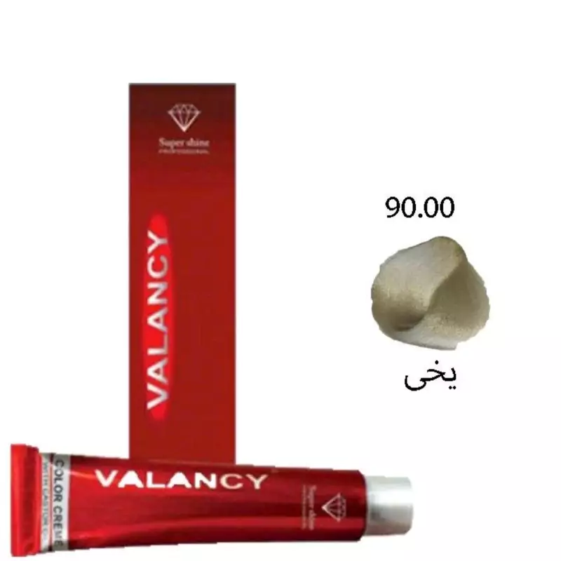 رنگ مو ولنسی 90.00 یخی