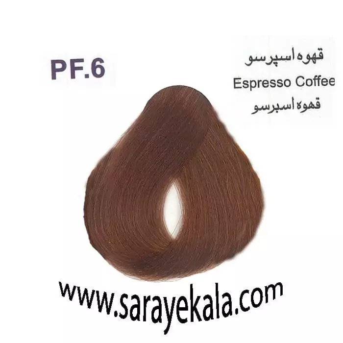 رنگ مو لورینت PF.6 قهوه اسپرسو