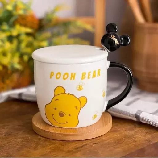 ماگ سرامیکی خرس پو  pooh bear طرح دیزنی 