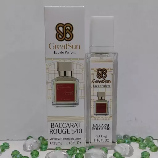 عطر ادکلن باکارات رژ سفید 540 مردانه زنانه مهزیار (35 میل گریت سان)