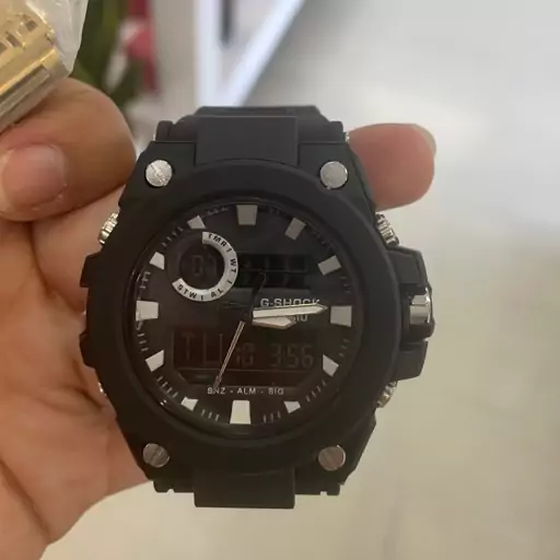 ساعت مردانه اسپرت جیشاک جی شاک موتور ژاپن دو زمانه با ارسال رایگان و جعبه G shock