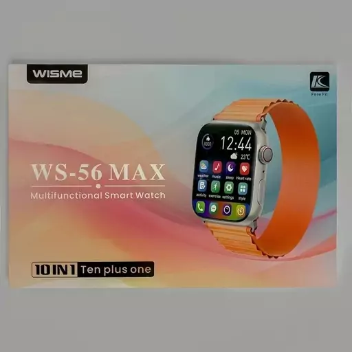 ساعت هوشمند مدل WS-56 MAX دارای 10 دستبند و پشتیبانی از زبان فارسی قابلیت مکالمه