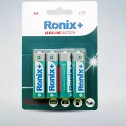 باتری قلمی (AA) الکالاین Ronix + LR6