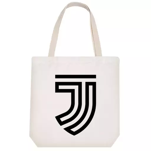 توت بگ پارچه ای خندالو طرح باشگاه یوونتوس Juventus کد 2604