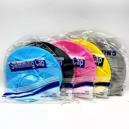 کلاه شنا روگوش دار سیلیکونی Swimming cap(speedo) با کیفیت