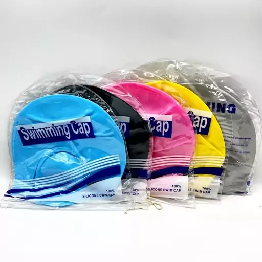 کلاه شنا روگوش دار سیلیکونی Swimming cap(speedo) با کیفیت