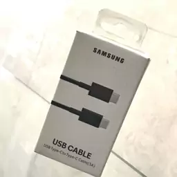 کابل شارژر اصل فست 5A سامسونگ USB-C به USB-C