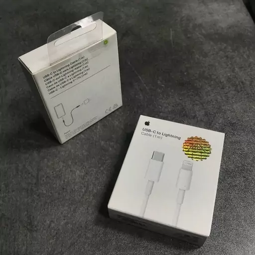 کابل شارژ اورجینال USB-C به لایتنینگ اپل Apple مدل MQGJ2ZM/A