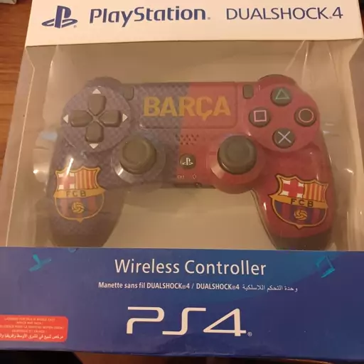 دسته طرح بارسلونا ps4 dualshock