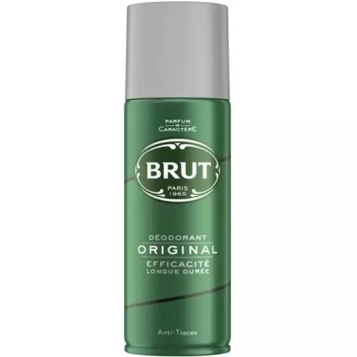 اسپری بدن دئودورانت بروت Brut Original مردانه 200 میل