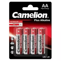 باتری چهارتایی قلمی Camelion Plus Alkaline 1.5V AA