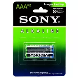 باتری نیم قلمی آلکالاین سونی Sony بسته 2 عددی