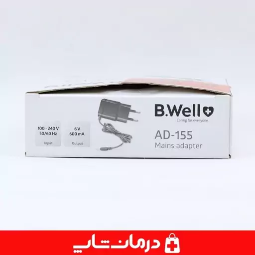 آداپتور فشارسنج b well آداپتور فشارسنج دیجیتال بی ول تجهیزات پزشکی درمان شاپ 403361