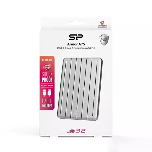 هارد اکسترنال سیلیکون پاور مدل Silicon Power Armor A75 ظرفیت 1 ترابایت