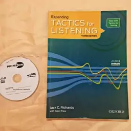 کتاب اکسپندینگ تکتیس فور لیسنیگ Expanding Tactics for Listening Third Edition + CD