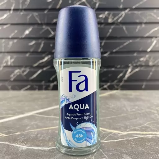 مام رول ضد تعریق مردانه فا Fa مدل AQUA حجم 50 میل