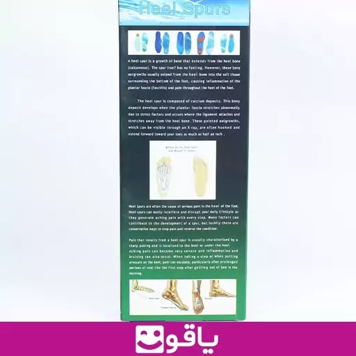 کفی طبی سیلیکونی orthoplex سایز مدیوم m پد خار پاشنه تجهیزات پزشکی یاقوت 403223