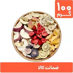 باکس مخلوط میوه خشک پفکی 100 گرمی (فریز درایر freeze-dried)