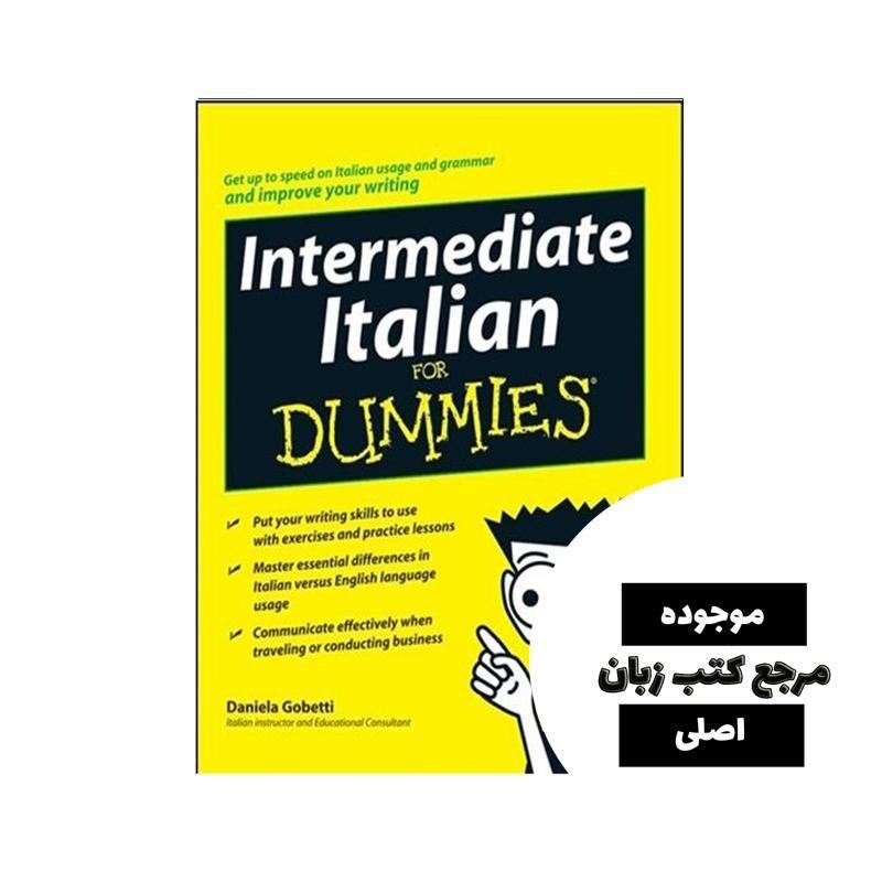 Intermediate Italian For Dummies کتاب- کیفیت عالی