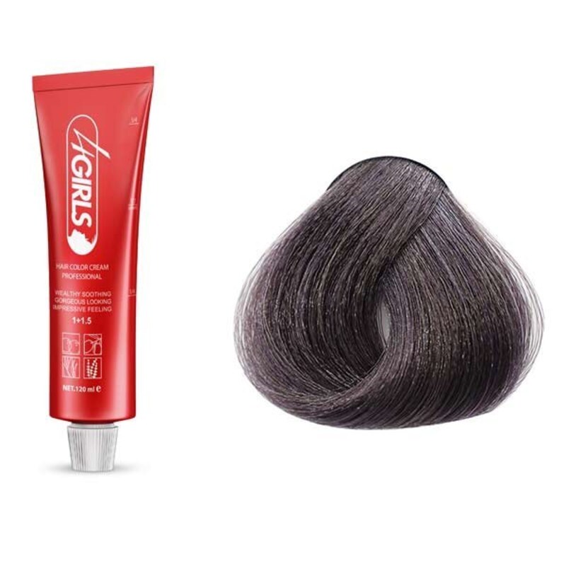 رنگ مو فورگرلز PB رنگ سربی 120ml