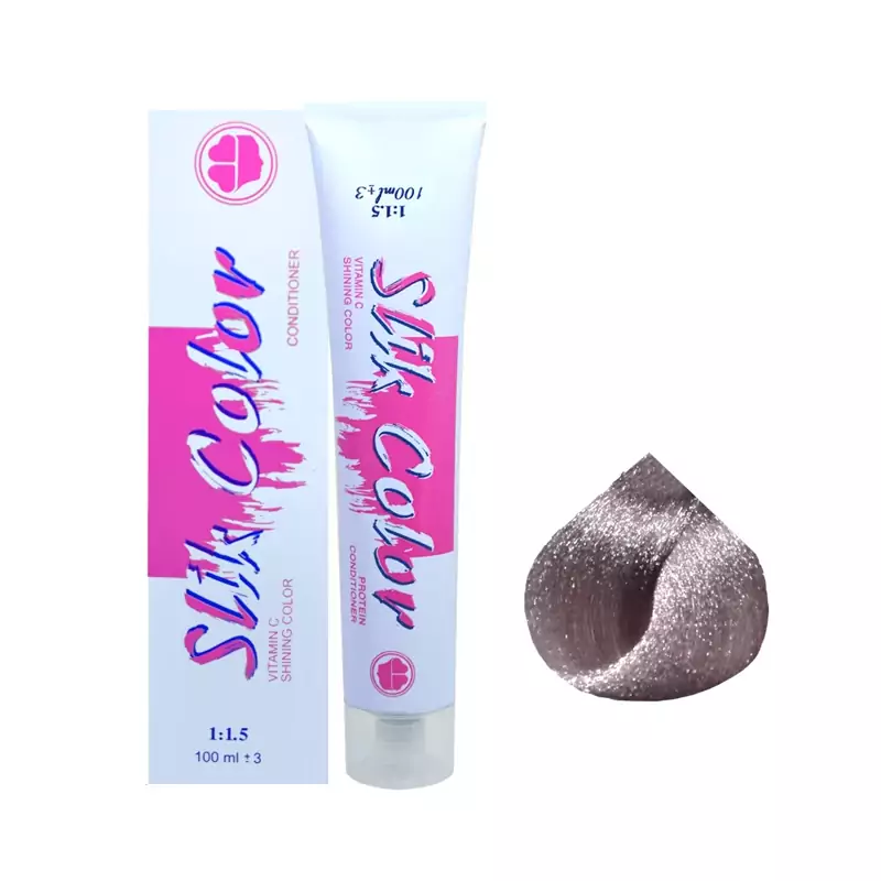رنگ مو سلیک کالر شماره 934 (بسته 5 عددی - 5 تیوبی) حجم 100 میلی لیتر رنگ یاسی    